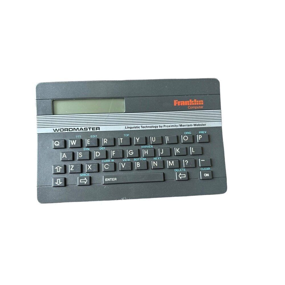 Franklin WordMaster WM-1000 Electronic Dictionary & Thesaurus With Keyboard